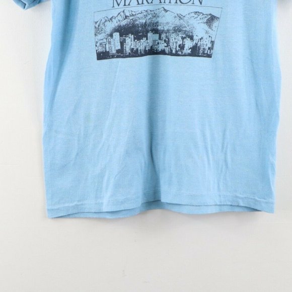 Vtg 82 Nike Vancouver International Marathon Shirt - Picture 3 of 10